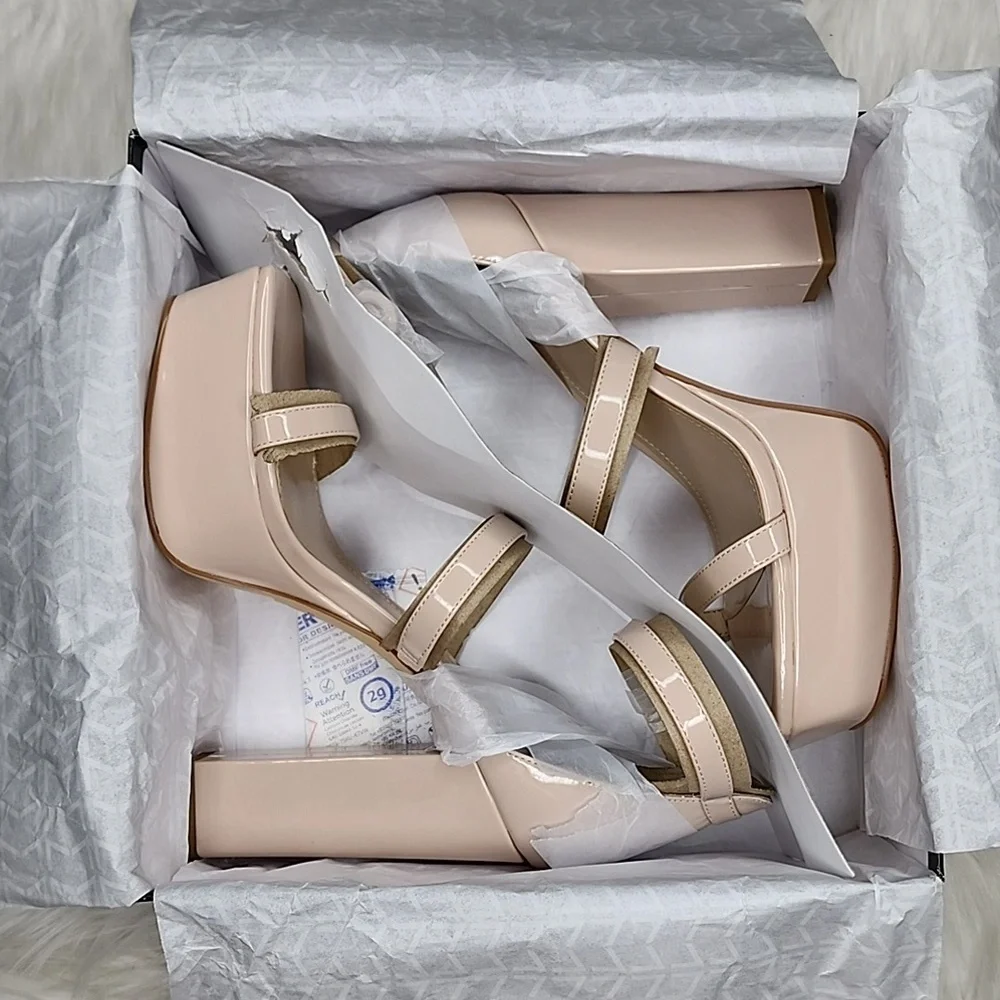 Marc Fisher LTD Frita Nude High Heels - New In Box